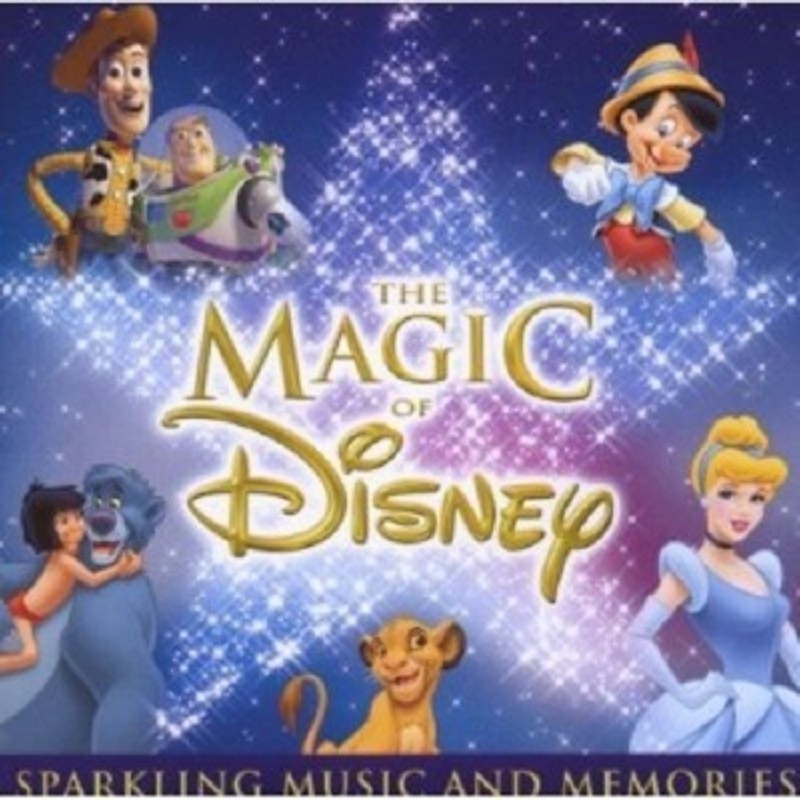 THE MAGIC OF DISNEY (ORIGINAL VERSION) 2 CD 48 TRACKS