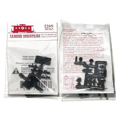 NEW Caboose Industries 226S High-Level Switch Stand Kit Sprung .135 Travel HOn3
