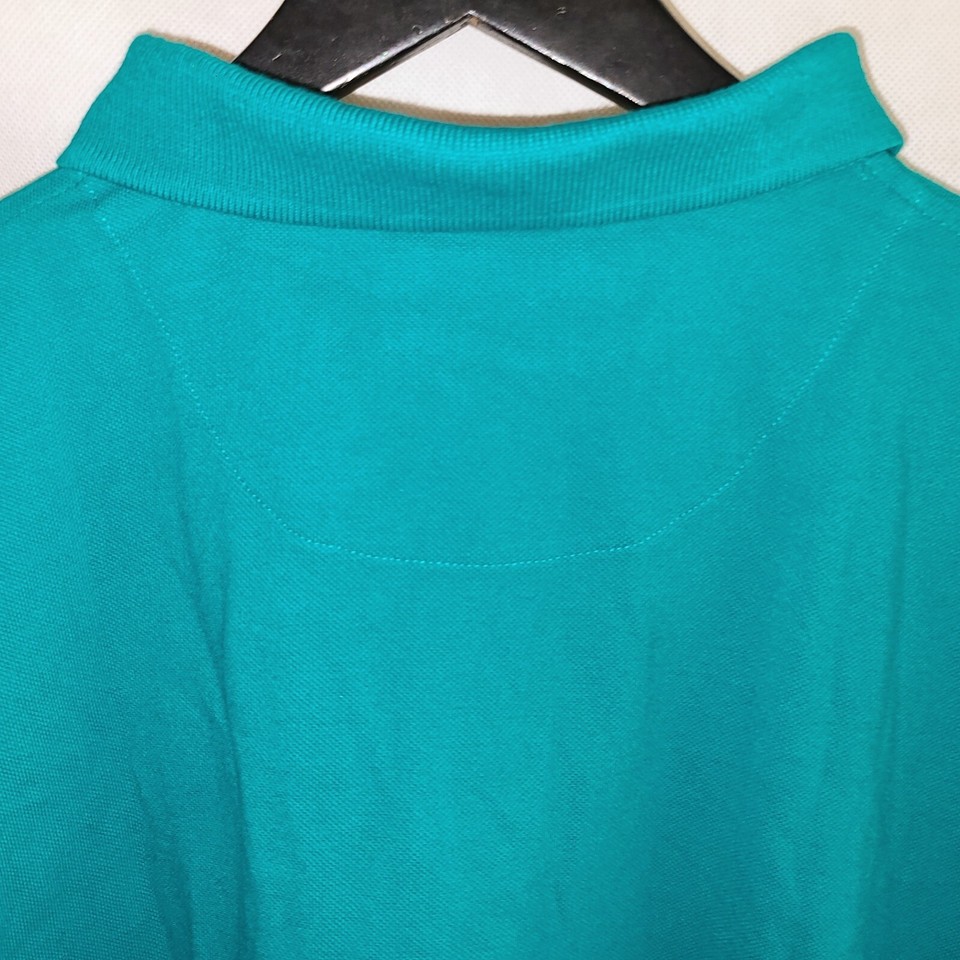 Santa Barbara Polo & Racquet Club Boys XL Short Sleev Polo Shirt Green