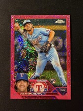 2023 Topps Chrome - Josh Smith #73 Magenta Speckle Refractor /350 (RC)