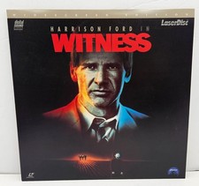 Witness Laserdisc 1995 Widescreen Dolby Surround/Stereo Excellent Condition