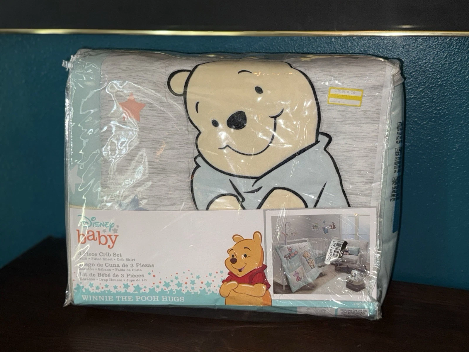 LAMBS & IVY Disney Baby Winnie the Pooh Hugs 3Piece Nursery Crib Bedding Set NEW
Opens in a new wind