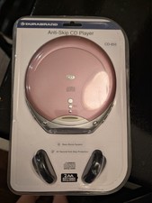 Durabrand CD-855 Discman Portable CD Player Anti-Skip Bass Boost
