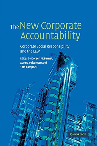 The New Corporate Accountability: Corporate Social (Paperback)