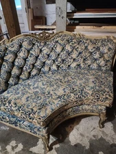 🔥  Louis XV Style Lounge, Sofa, Couch, Early 19th Century, Victorian VTG
