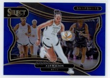 2025 Panini Select WNBA Snapshots Blue Prizm 18/49 A'ja Wilson #20 1s6n