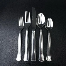 40 Vtg Whole Home Stainless Flatware 8 place settings