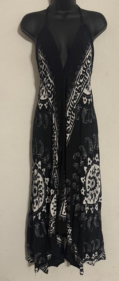 India Boutique Go Gal 波西米亚连衣裙 均码 适合所有 100% 人造丝 — 第 2/4 张图片