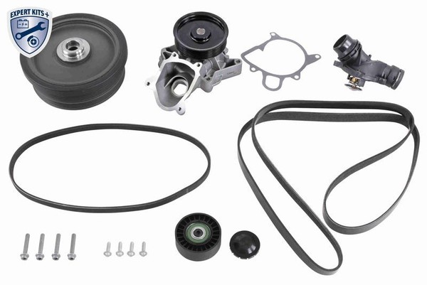 Wasserpumpe UND Zahnriemensatz Vaico V20 50104 BEK FÜR BMW Wasserkreislaufpumpe-image