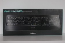 Logitech K800 Wireless Illuminated Backlit Keyboard 920-002359 - NEW Sealed Box