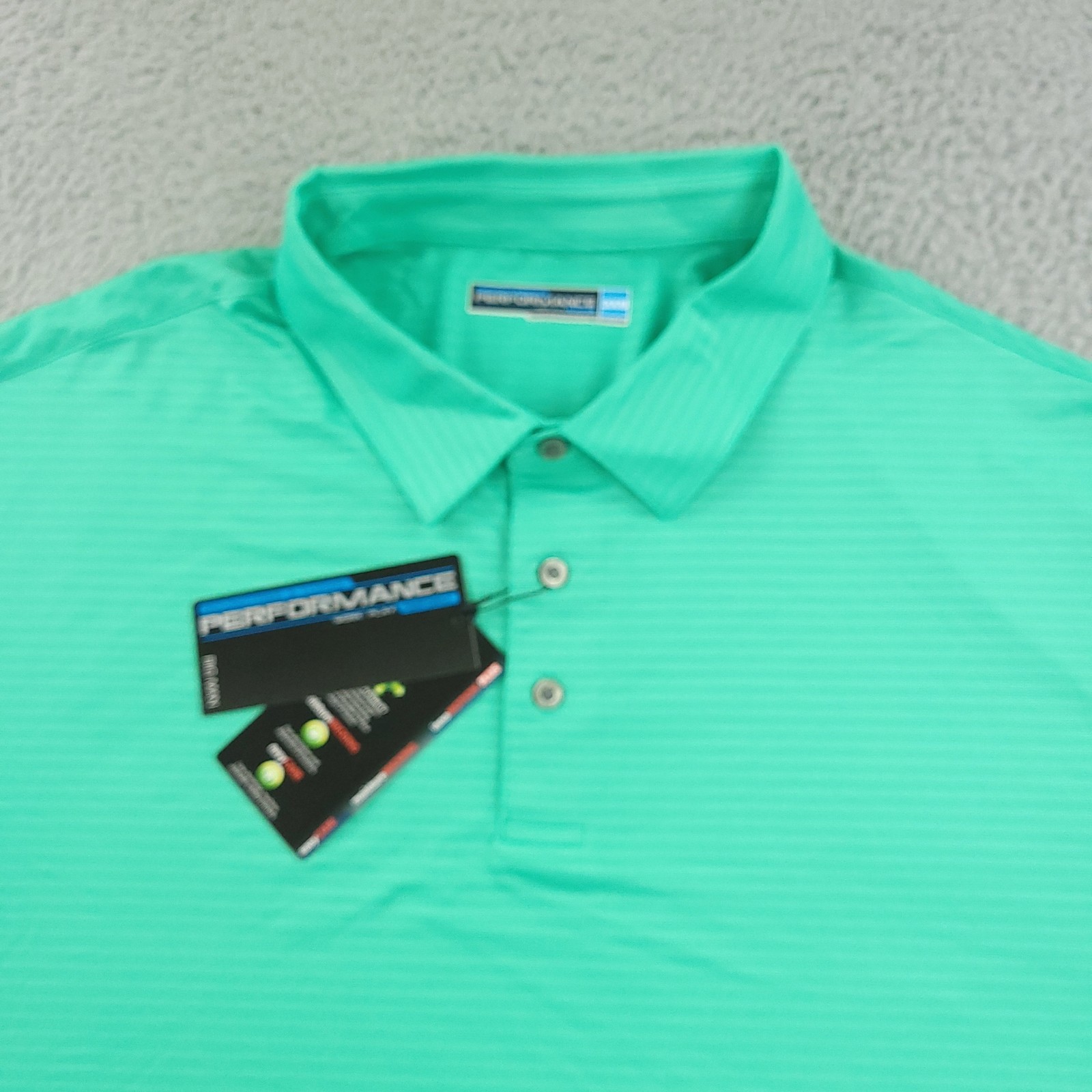 Roundtree & Yorke Polo Shirt Mens 3XL Performance Golf Big Man Moisture Wicking