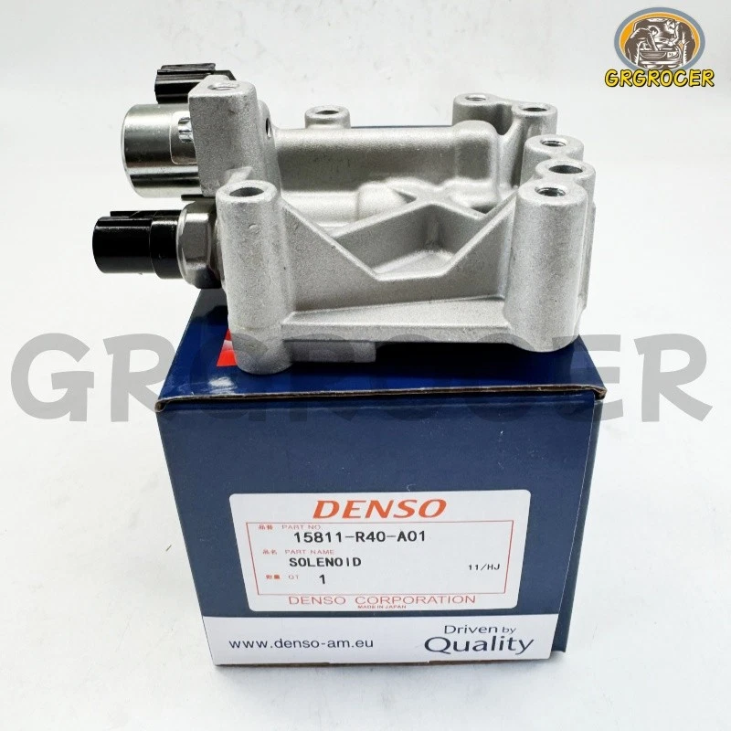 DENSO 15811-R40-A01 Variable Valve Timing Solenoid For Honda Accord Civic Acura Foto 2 de 4