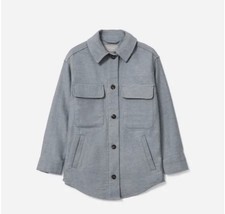Everlane The Italian ReWool® Oversized Shirt Jacket size XS