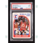 1989 NBA Hoops All-Star Michael Jordan #21 – PSA 9 MINT – Chicago Bulls Card