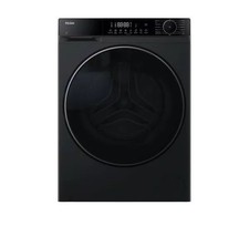 Image of HAIER HW100-B14357BUUK 10 kg Washing Machine Black - REFURB-A