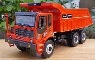 1:35 for LGMG for SDLG MT86HF Off Highway Mining Self dumping Truck Flame Red
