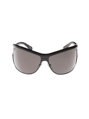 Lunettes de soleil Yves Saint Laurent '00s noires enveloppantes ORIGINAL - Photo 1/3