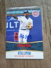 Jefferson Rojas Signed 2025 Choice Baseball Card Cubs #10 Rise To The Show Set