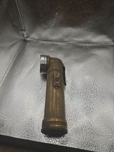 Vintage USALite Military Angle Flashlight WW2 U.S. Army TL 122-A