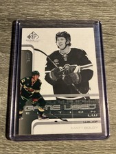 2022-23 SP Game Used Matt Boldy R-1 Wild /999