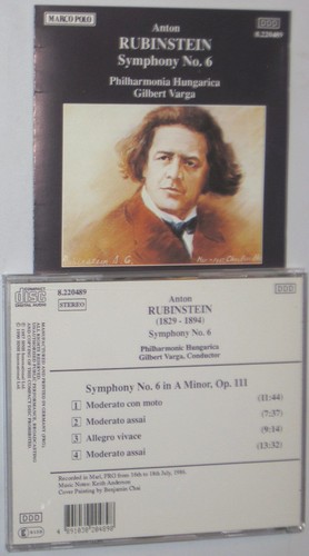 Anton RUBINSTEIN: Symphony #6 in A minor op.111 - BIG & BOLD - Marco Polo 1990