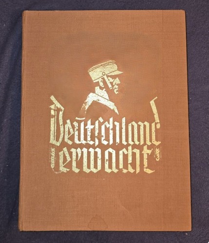 1OO% ORIGINAL WW2 GERMAN PICTURES STICKER ALBUM BOOK W/BACK INSERT ...