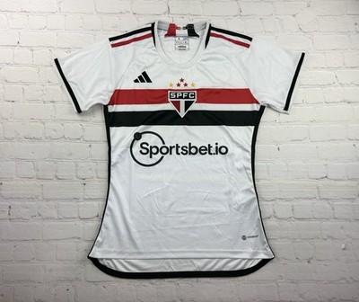 Adidas SPFC Sao Paulo Brazil Soccer Jersey Adult XL White 2021 2022