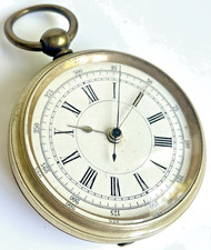Chronograph Antique Pocket Watch Vintage Rare