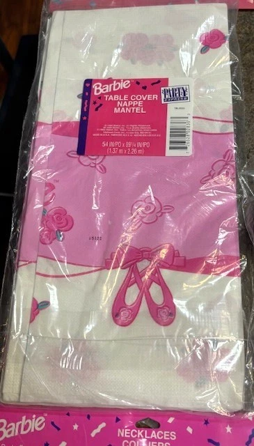 Vintage Barbie Party Supply Decorations Lot New In Original Package - Image 4 of 4