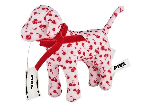 VICTORIA'S SECRET GALENTINE'S DAY PINK MINI DOG CHERRIES
