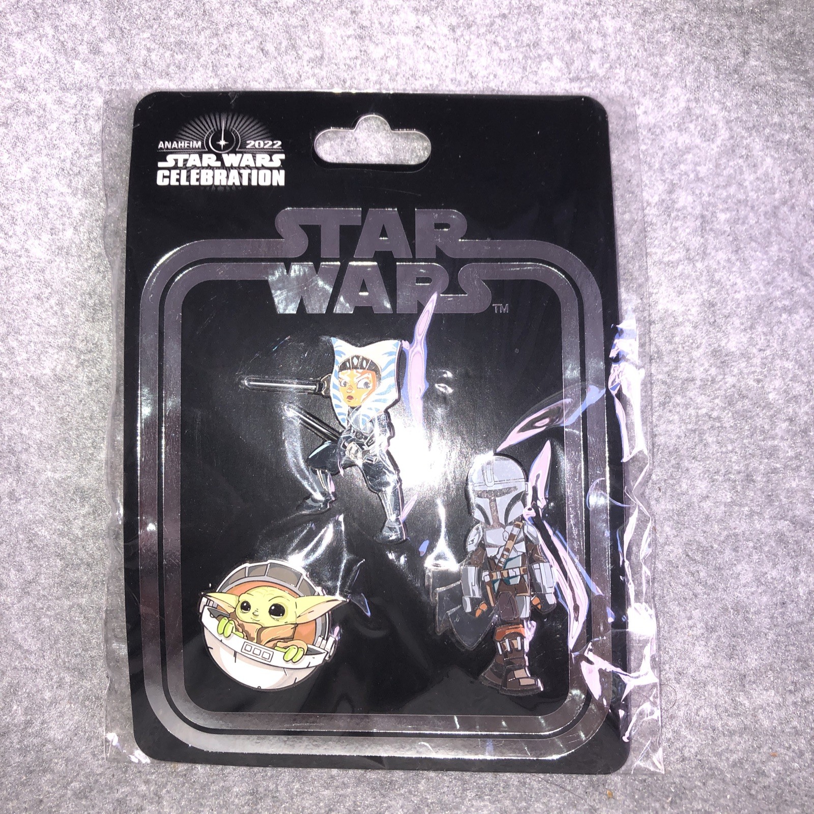ANAHEIM 2020 Star Wars Celebration Pin  - 3 Pin Set -