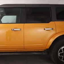 For 2021-2024 Ford Bronco ABS Chrome Door Handle + Tailgate Handle Cover Trim 5P