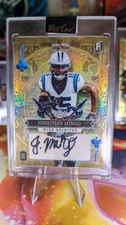 2024 Wild Card Stacked Deck 5 Card Draw Jonathan Mingo Gold Rookie Auto 1/1