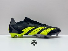 ADIDAS PREDATOR ACCURACY INJECTION.1 LOW FG BLACK YELLOW SZ 13 IG0782 SOCCER