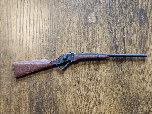 Vintage Marx Sharps Carbine Rifle Miniature Toy Gun 7 1/2" HAMMER BROKEN OFF