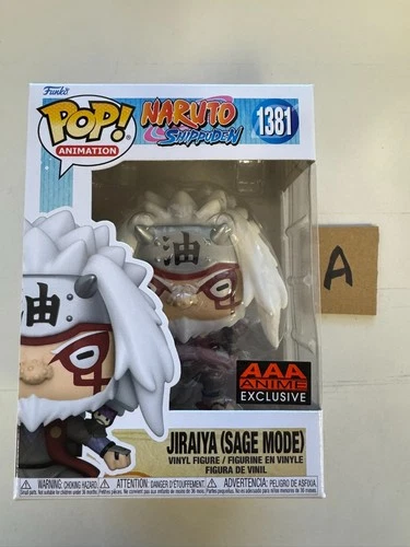 Funko Pop! Animation - JIRAIYA (SAGE MODE) - Naruto Shippuden - AAA - 1381 (A)