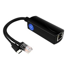 Active PoE Splitter USB TYPE C Power Over Ethernet Gigabit for Raspberry Pi 4 4B