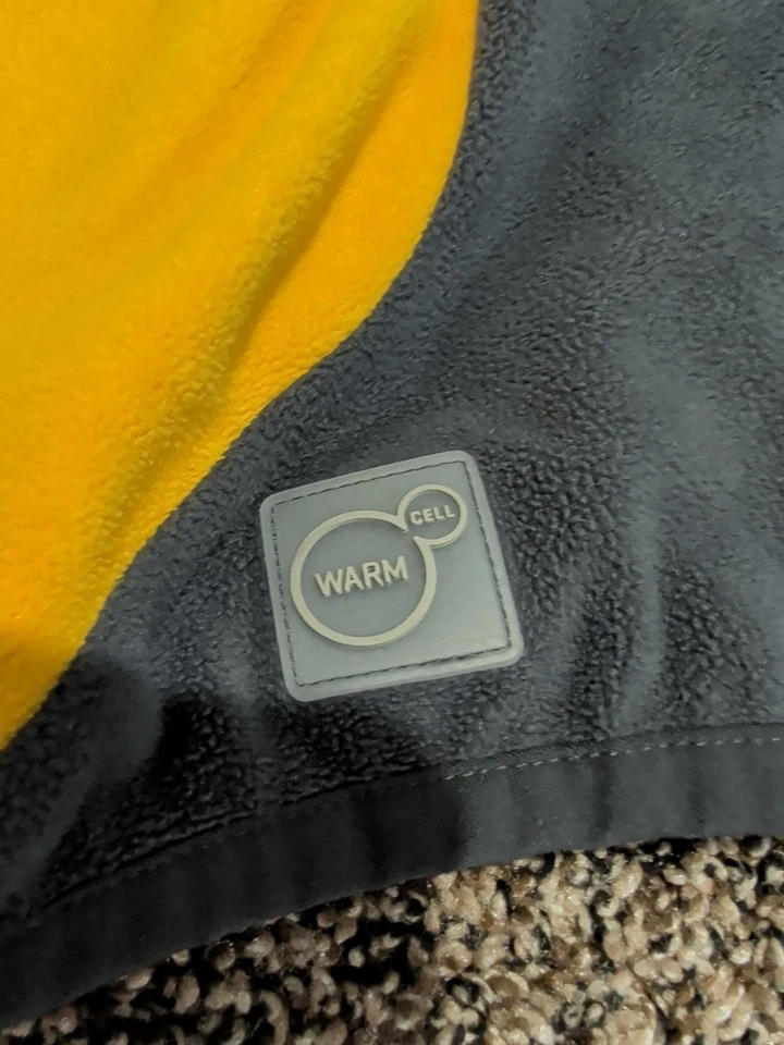 Puma Arsenal FC Amarillo Gris Adulto Grande Entrenamiento Vellón 1/4 Cremallera Fly Emirates Fut Foto 2 de 4