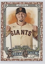2025 Topps Allen & Ginter Orange Foil Filagree 1/25 Willy Adames #129 8d2