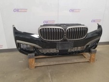 18 BMW M760I FRONT BUMPER ASSEMBLY BLACK WITH...