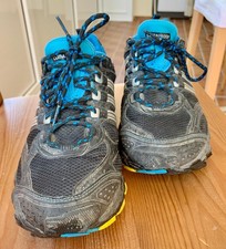 Laufschuh, Herren, ADIDAS `FORMOTION´ - Gore-Tex (blau) - Größe: 9,5 US …
