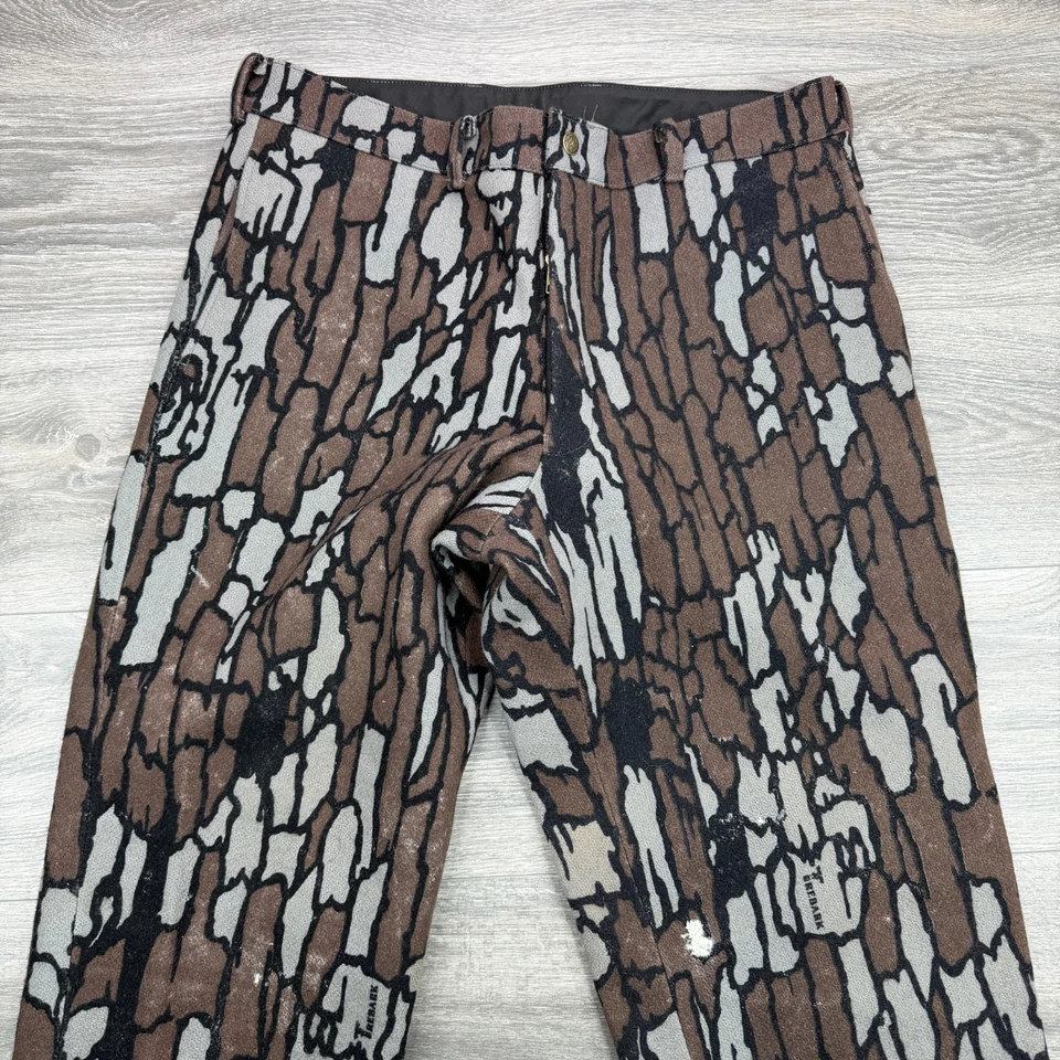 Pantalones Cabelas De Colección Para Hombre 36x32 Trebark Camuflaje Lana Goretex Hechos en EE. UU. Caza LEER Foto 2 de 4