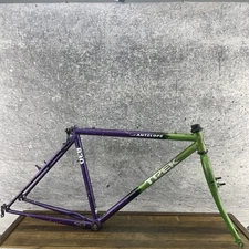 Vintage Trek Antelope 830 Frame 18in Lunar Fade True Temper OX GReen Purple USA