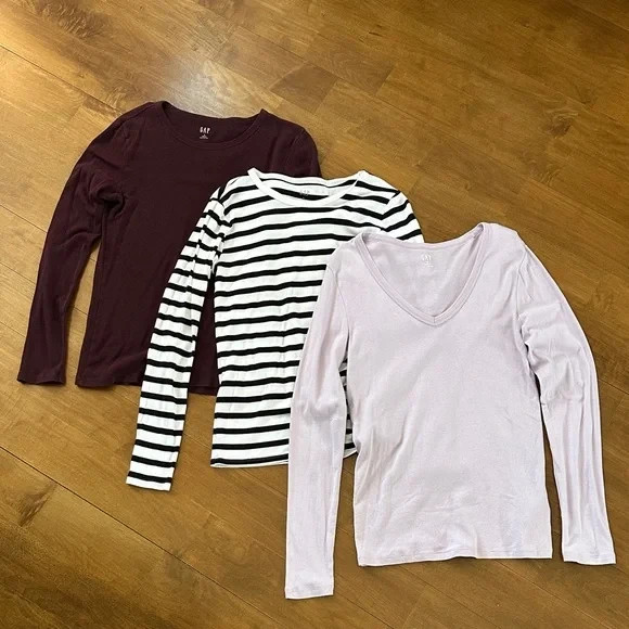 GAP FAVORITE 3-Long Sleeve Tees