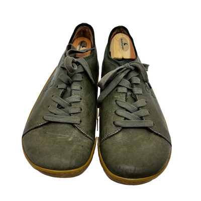 Vivobarefoot Addis Walking Shoes  Womens 12 Green Leather