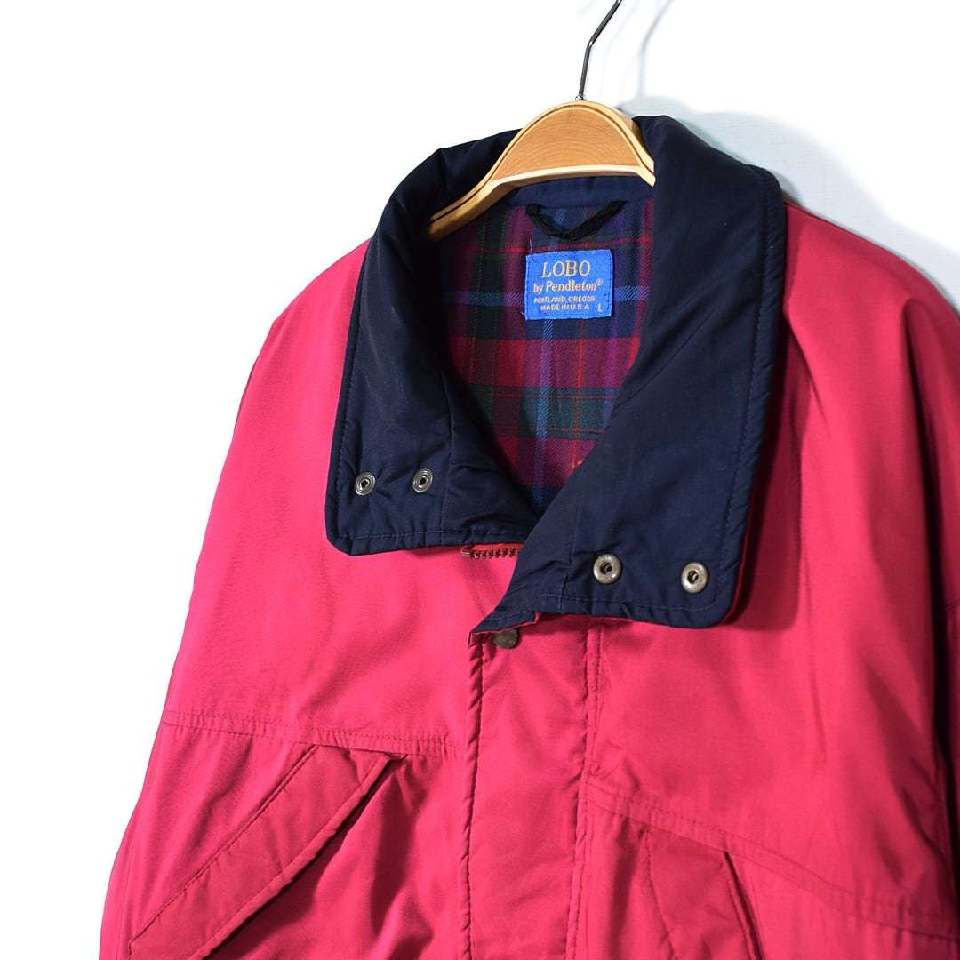 80S Pendleton Usa Nylon Jacket Thinsulate Cloth Vintage Lobo 80S Pendleton Usa Nylon Jacket Thinsulate Cloth Vintage Lobo