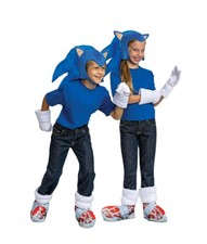 Sonic the Hedgehog Set - Costume Accessories - Smaller Size