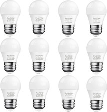 25 Watt Light Bulbs Equivalent, A15 25W LED Light Bulb 2700K Soft White E26 3W T