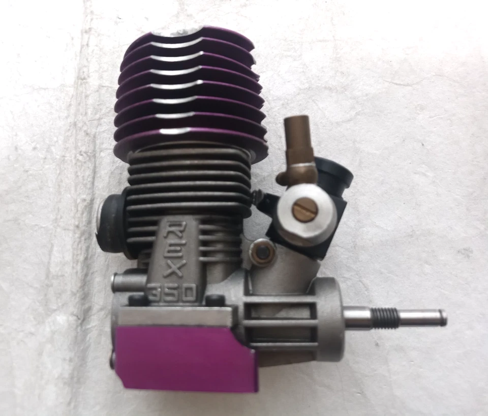 JUNK Novarossi REX350 Vintage Nitro Engine Made in Italy - Image 2 of 4