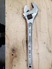 Diamond Tool And Horseshoe Co. 15" Diamalloy Adjustable Wrench